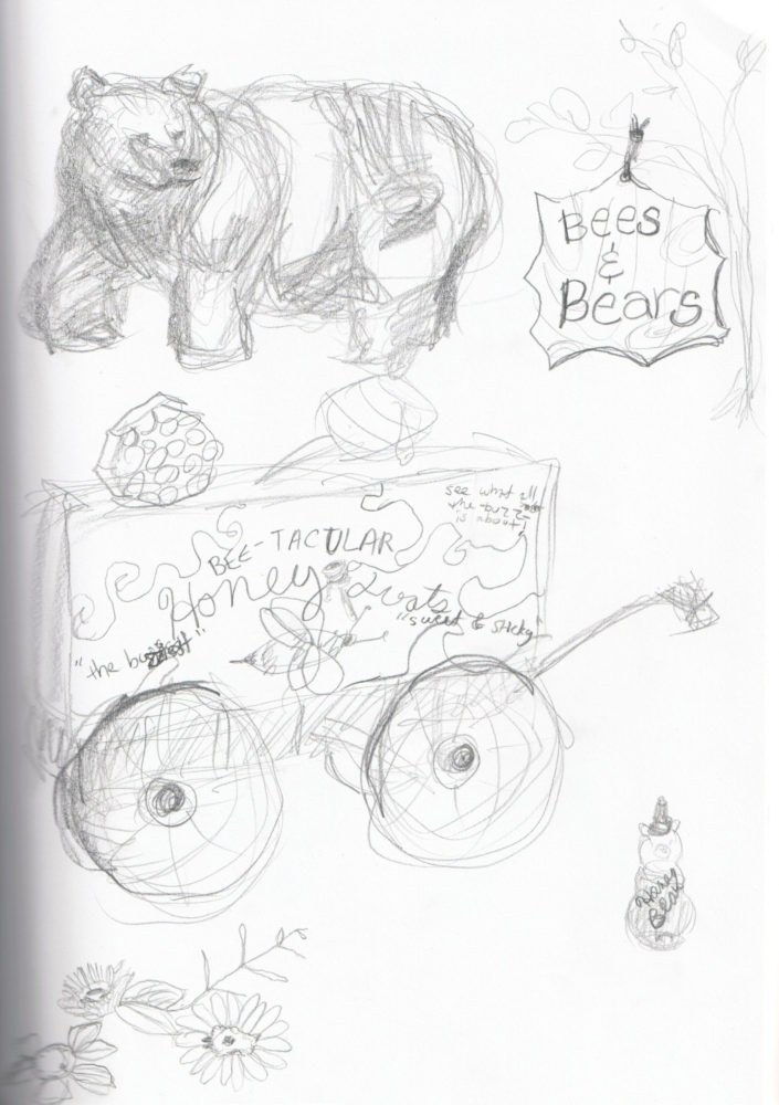 Bees, Bears and a Squirrel 1
